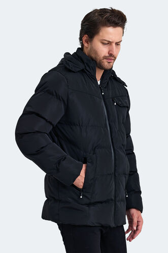 Slazenger GAJA Men's Coat & Jacket Black - Thumbnail