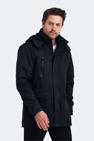 Slazenger GAL Men's Coat & Jacket Black - Thumbnail