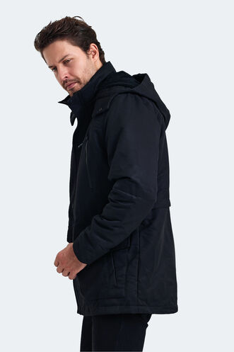 Slazenger GAL Men's Coat & Jacket Black - Thumbnail