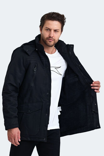 Slazenger GAL Men's Coat & Jacket Black - Thumbnail