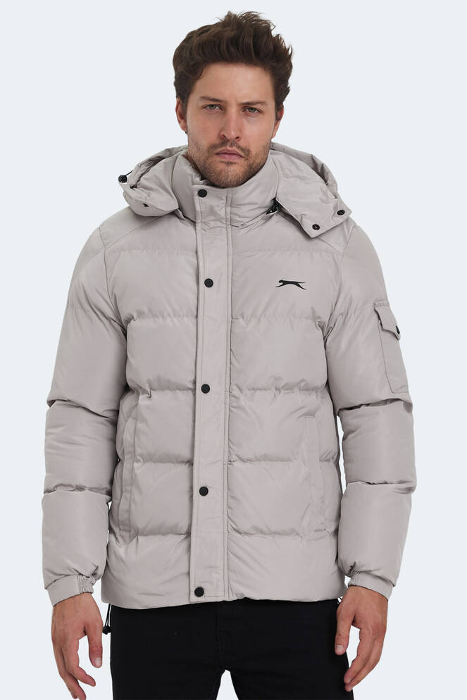 Slazenger GALAL Men's Coat & Jacket Beige