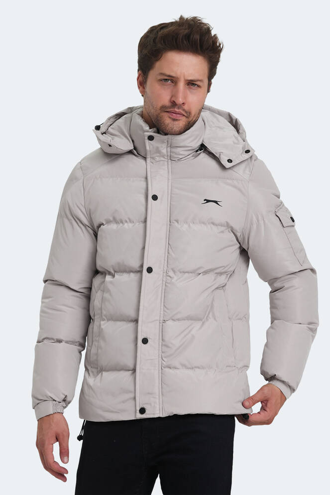 Slazenger GALAL Men's Coat & Jacket Beige