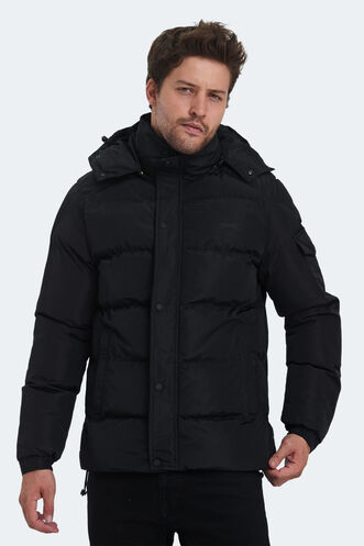 Slazenger GALAL Men's Coat & Jacket Black - Thumbnail