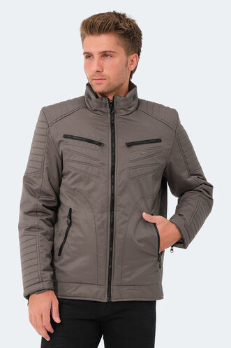 Slazenger - Slazenger GALIT Men's Coat & Jacket Dark Gray