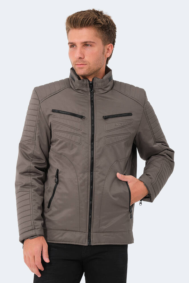 Slazenger GALIT Men's Coat & Jacket Dark Gray