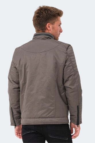 Slazenger GALIT Men's Coat & Jacket Dark Gray - Thumbnail