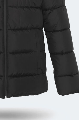 Slazenger GANEA Plus Size Men's Coat & Jacket Black - Thumbnail