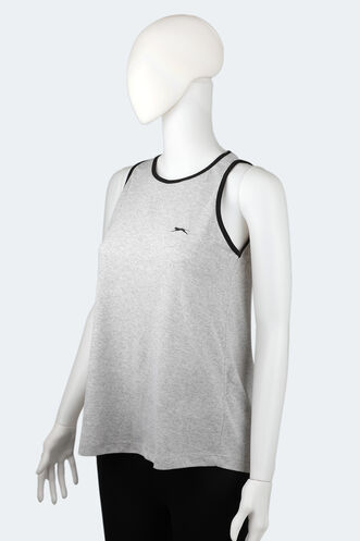 Slazenger GAZ Women's Fitness Tank Top Gray - Thumbnail