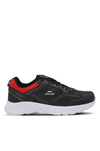 Slazenger - Slazenger GIMA Men's Sneaker Shoes Black - Red