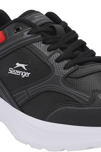 Slazenger GIMA Men's Sneaker Shoes Black - Red - Thumbnail