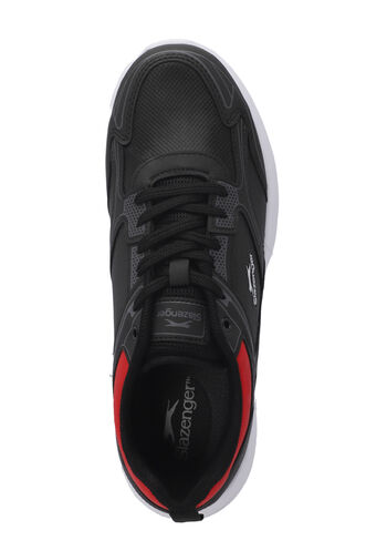 Slazenger GIMA Men's Sneaker Shoes Black - Red - Thumbnail