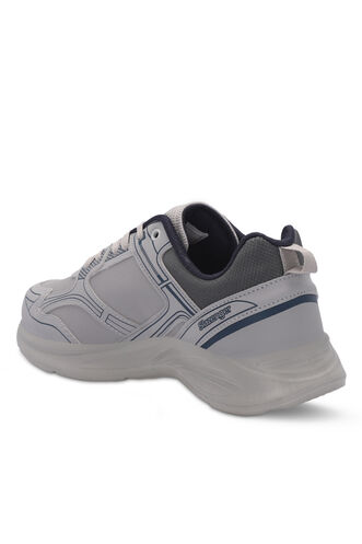 Slazenger GIMA Men's Sneaker Shoes Gray - Navy - Thumbnail