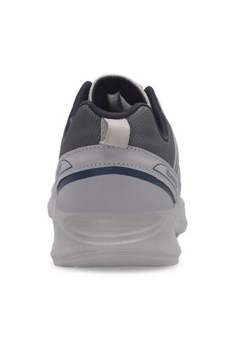 Slazenger GIMA Men's Sneaker Shoes Gray - Navy - Thumbnail