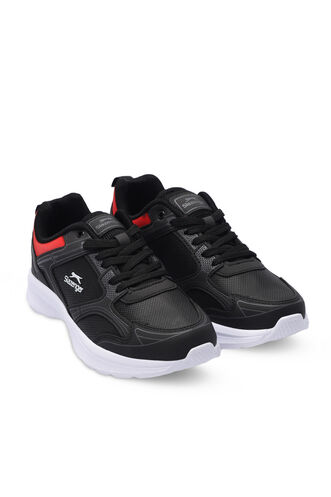 Slazenger GIMA Women's Sneaker Shoes Black - Red - Thumbnail