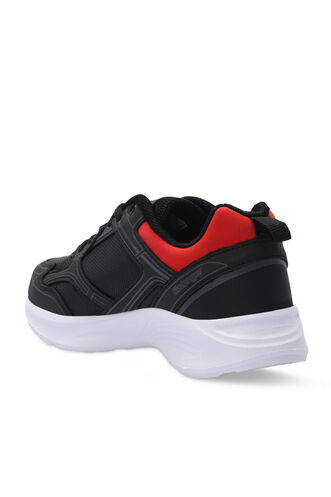 Slazenger GIMA Women's Sneaker Shoes Black - Red - Thumbnail