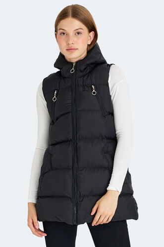 Slazenger GRETA Women's Vest Black - Thumbnail