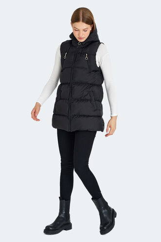 Slazenger GRETA Women's Vest Black - Thumbnail