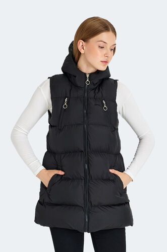 Slazenger GRETA Women's Vest Black - Thumbnail