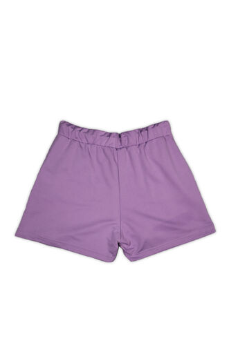 Slazenger GRY Women's Fitness Shorts Lilac - Thumbnail