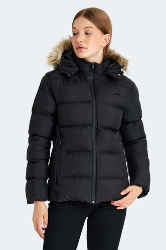 Slazenger GUEST Women's Jacket Black - Thumbnail