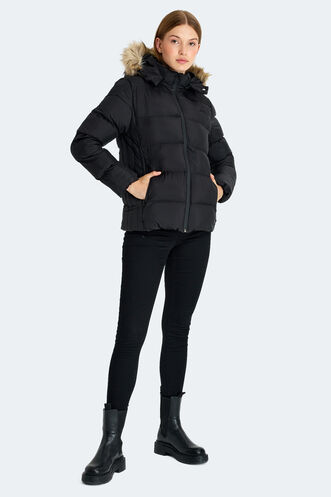 Slazenger GUEST Women's Jacket Black - Thumbnail