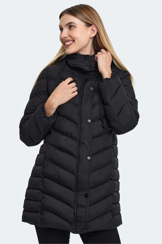 Slazenger GWEN Women's Jacket Black - Thumbnail