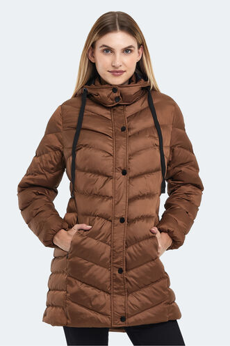 Slazenger GWEN Women's Coat Brown - Thumbnail