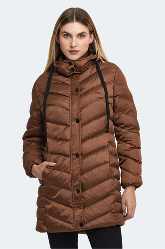 Slazenger GWEN Women's Coat Brown - Thumbnail