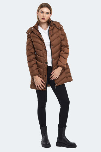 Slazenger GWEN Women's Coat Brown - Thumbnail