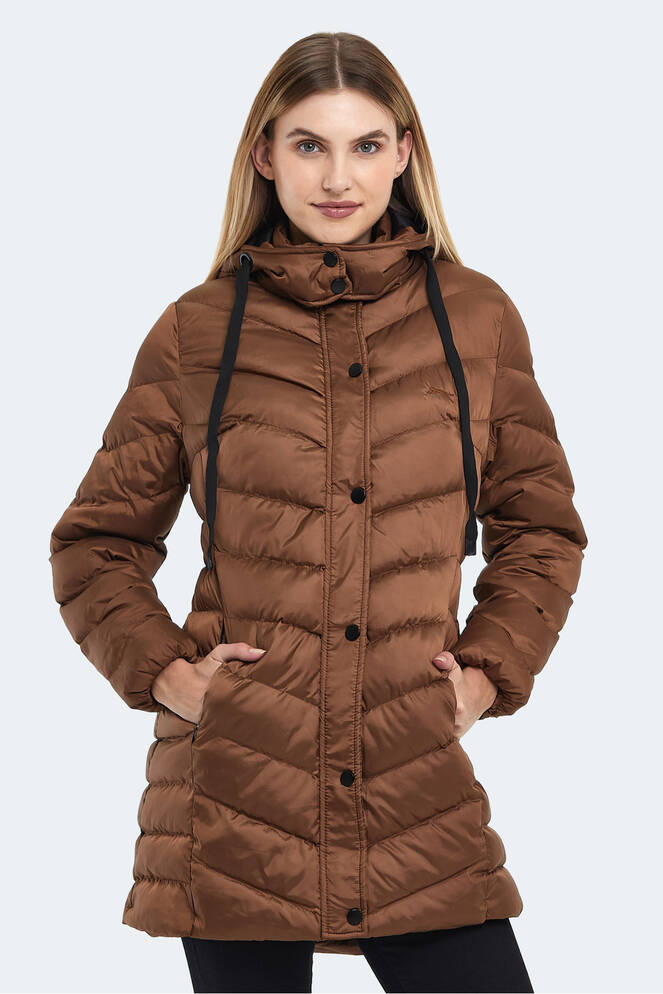 Slazenger GWEN Women's Coat Brown