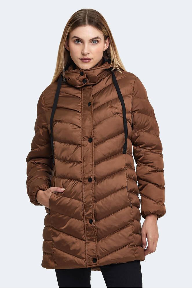 Slazenger GWEN Women's Coat Brown