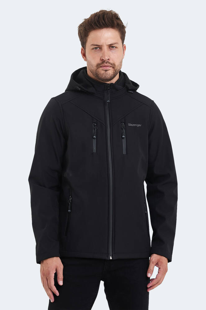 Slazenger HA-YUN Men's Jacket & Coat Black