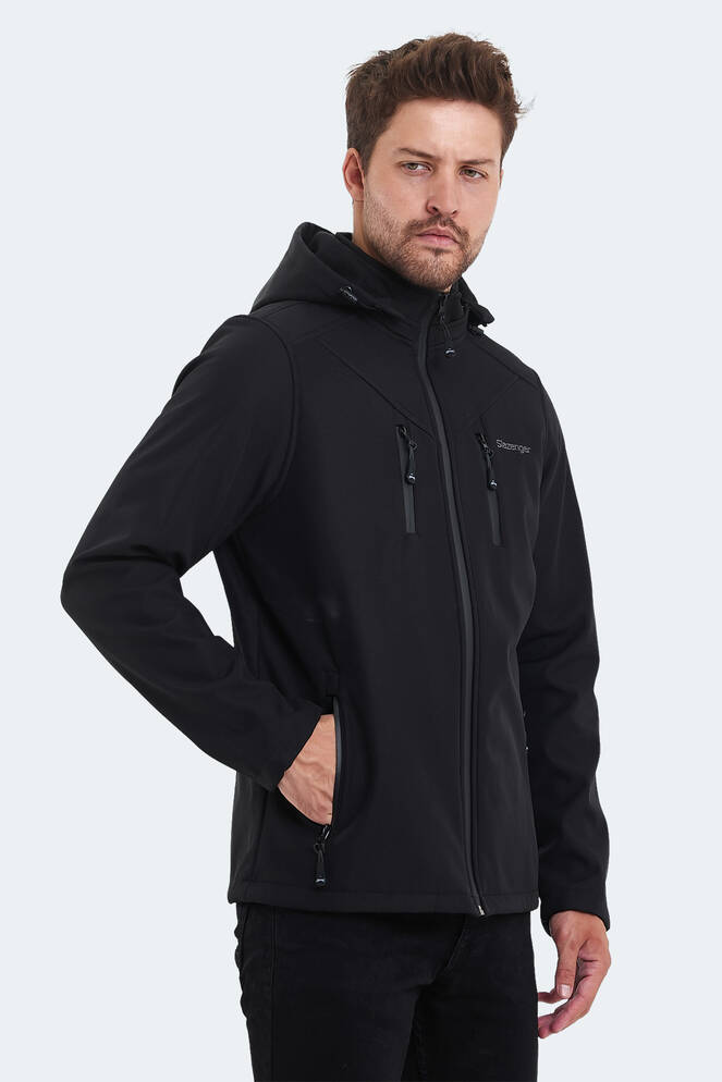 Slazenger HA-YUN Men's Jacket & Coat Black