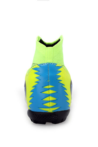 Slazenger HADAS HS Football Boys Indoor Soccer Shoes Neon Yellow - Thumbnail