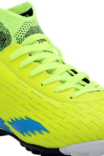 Slazenger HADAS HS Football Boys Indoor Soccer Shoes Neon Yellow - Thumbnail