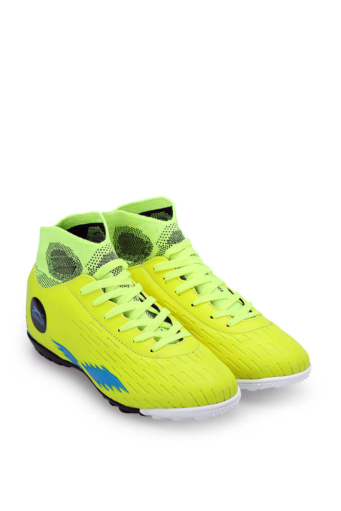 Slazenger HADAS HS Football Boys Indoor Soccer Shoes Neon Yellow