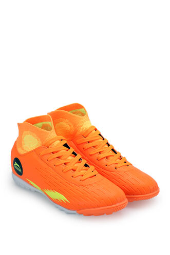 Slazenger HADAS HS Football Boys Indoor Soccer Shoes Orange - Thumbnail