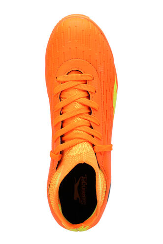 Slazenger HADAS HS Football Boys Indoor Soccer Shoes Orange - Thumbnail