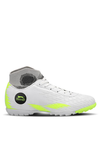 Slazenger HADAS HS Football Boys Indoor Soccer Shoes White - Thumbnail