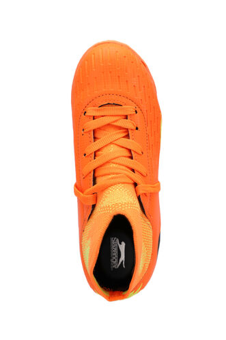 Slazenger HADAS HS Football Boys Indoor Soccer Shoes Orange - Thumbnail