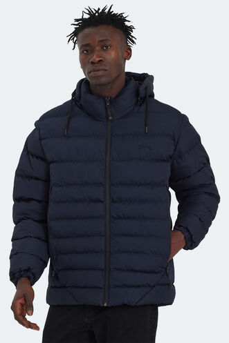 Slazenger HADI Men's Coat & Jacket Navy - Thumbnail