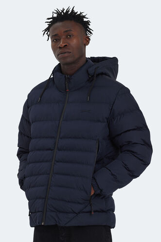 Slazenger HADI Men's Coat & Jacket Navy - Thumbnail