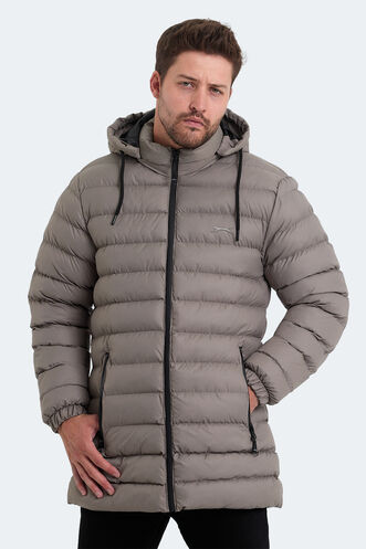 Slazenger HAIDEE Men's Coat & Jacket Stone Gray - Thumbnail