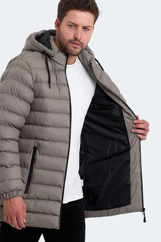 Slazenger HAIDEE Men's Coat & Jacket Stone Gray - Thumbnail