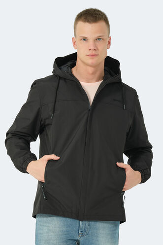 Slazenger HAILEY Men's Raincoat Black - Thumbnail