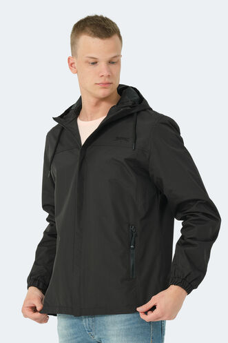 Slazenger HAILEY Men's Raincoat Black - Thumbnail