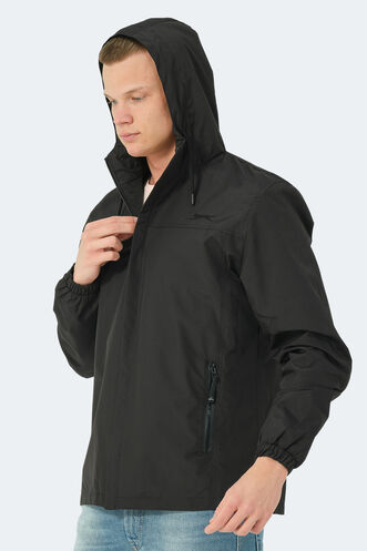 Slazenger HAILEY Men's Raincoat Black - Thumbnail