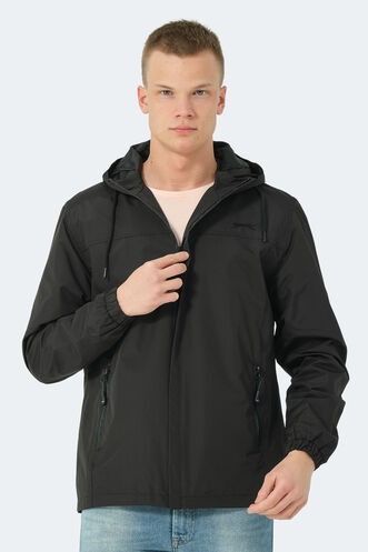 Slazenger HAILEY Men's Raincoat Black - Thumbnail