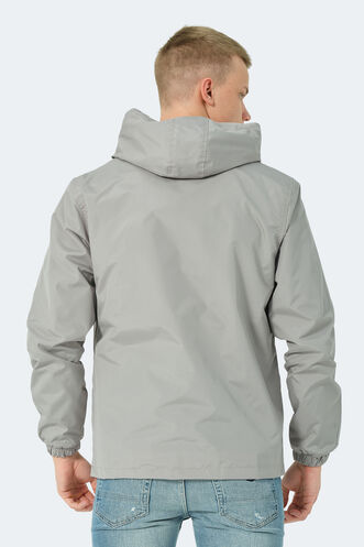 Slazenger HAILEY Men's Raincoat Gray - Thumbnail