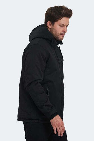 Slazenger HALDOR Men's Coat & Jacket Black - Thumbnail